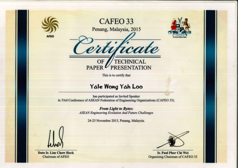 Certificate | EcoClean Technology Sdn. Bhd.