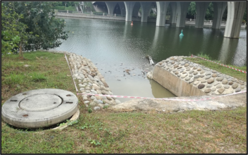 CDS-installed-at-Precint-17-Putrajaya - Precint 17, PutrajayaCDS P1518 - gross pollutant trap | EcoClean Technology