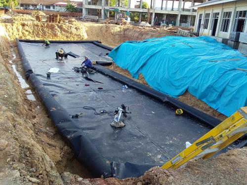 12 - On Site Detention Tank - EcoClean Ausdrain Enviromodule - SMK Arau | EcoClean Technology