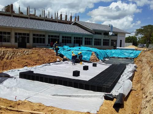 13 - On Site Detention Tank - EcoClean Ausdrain Enviromodule - SMK Arau | EcoClean Technology
