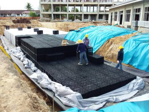 14 - On Site Detention Tank - EcoClean Ausdrain Enviromodule - SMK Arau | EcoClean Technology