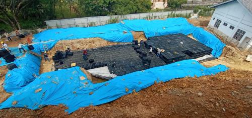 4 - On Site Detention Tank - EcoClean Ausdrain Enviromodule - SMK Arau | EcoClean Technology