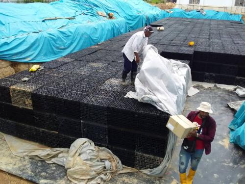 5 - On Site Detention Tank - EcoClean Ausdrain Enviromodule - SMK Arau | EcoClean Technology