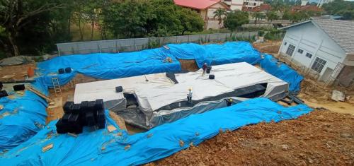 6 - On Site Detention Tank - EcoClean Ausdrain Enviromodule - SMK Arau | EcoClean Technology