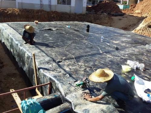 8 - On Site Detention Tank - EcoClean Ausdrain Enviromodule - SMK Arau | EcoClean Technology