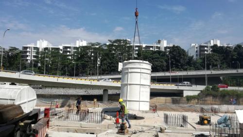 dav Tiong Nam Sullage Water Treatment Plant CDS F1518 - gross pollutant traps | EcoClean Technology