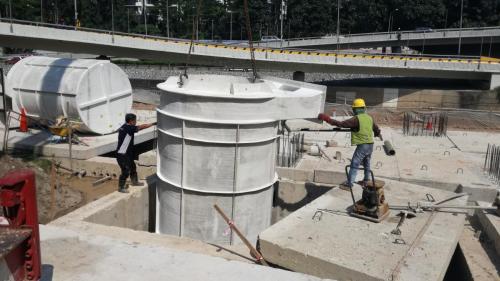 dav Tiong Nam Sullage Water Treatment Plant CDS F1518 - gross pollutant traps | EcoClean Technology