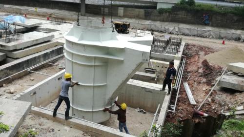 dav Tiong Nam Sullage Water Treatment Plant CDS F1518 - gross pollutant traps | EcoClean Technology