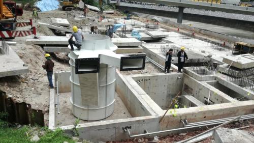 dav Tiong Nam Sullage Water Treatment Plant CDS F1518 - gross pollutant traps | EcoClean Technology