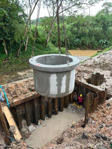 CDS-installation-2 - Continuous Deflective Separation - Ulu Tiram, JBCDS P2028 | EcoClean Technology